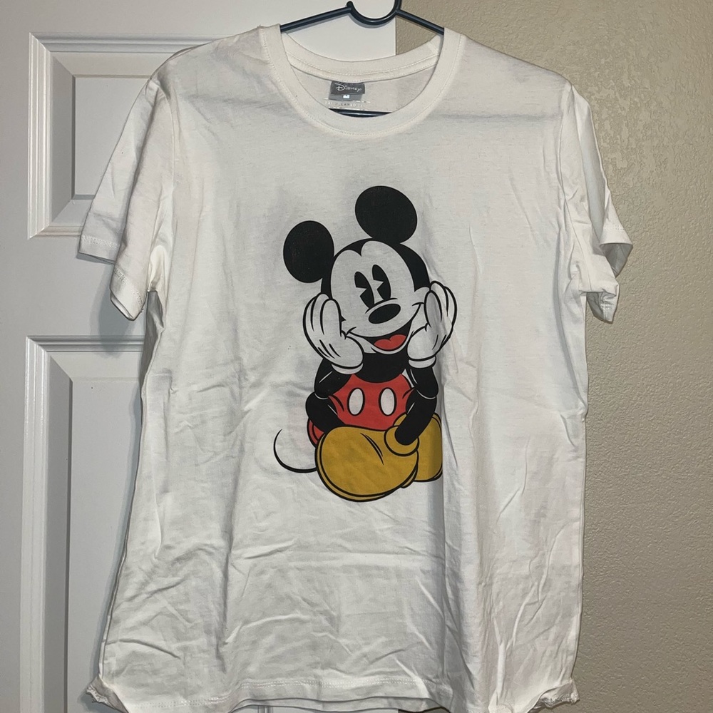 Mickey Mouse Front & Back T-Shirt from CottonOn